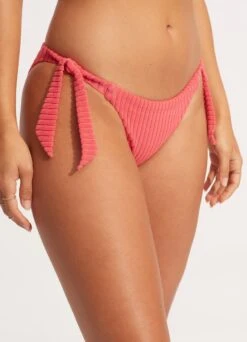 Havana Hipster Tie Side - Sun Kissed Coral -Bikinis Store 40678 815 SunKisdCrl 7