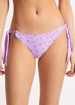 Paradise Garden Hipster Tie Side - Lilac Spot -Bikinis Store 40678 960 Lilac 20Spot 2
