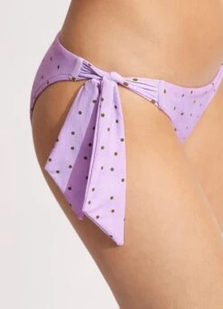 Paradise Garden Hipster Tie Side - Lilac Spot -Bikinis Store 40678 960 Lilac 20Spot 6