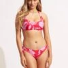 Fleur De Bloom Loop Tie Side Pant - Chilli Red -Bikinis Store 40692 983 Chilli 20Red 1