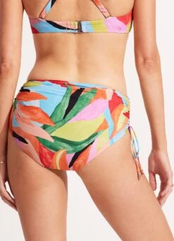 Tropfest Drawstring Hipster - Aquamarine 14 Tropfest Drawstring Hipster - Aquamarine -Bikinis Store 40694 978 Aquamarine 6