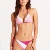 Slice Of Splice Tie Side Bikini Bottom - Parfait Pink