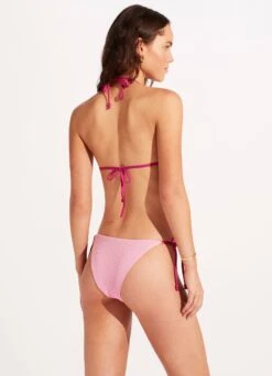 Slice Of Splice Tie Side Bikini Bottom - Parfait Pink 10 Slice Of Splice Tie Side Bikini Bottom - Parfait Pink -Bikinis Store 40696 990 ParfaitPnk 6