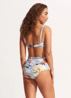 Coast To Coast High Waisted Pant - Powder Blue -Bikinis Store 40705 913 PowderBlue 6