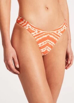 Zanzibar High Cut Rio Pant - Mandarin -Bikinis Store 40707 049 Mandarin 6