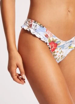 Coast To Coast High Cut Rio Pant - Powder Blue 13 Coast To Coast High Cut Rio Pant - Powder Blue -Bikinis Store 40716 913 PowderBlue 7