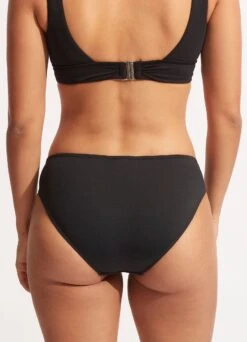 Seafolly Collective Twist Band Hipster -Bikinis Store 44320 942 Black 5