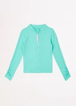 Girls L/S Rash Vest- Mint