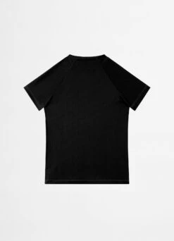 Essential Girls S/S Rash Vest - Black -Bikinis Store 56552 Black 3